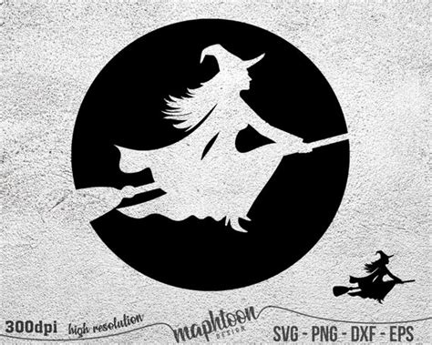 Manifest Your Desires with Witch Moon SVG